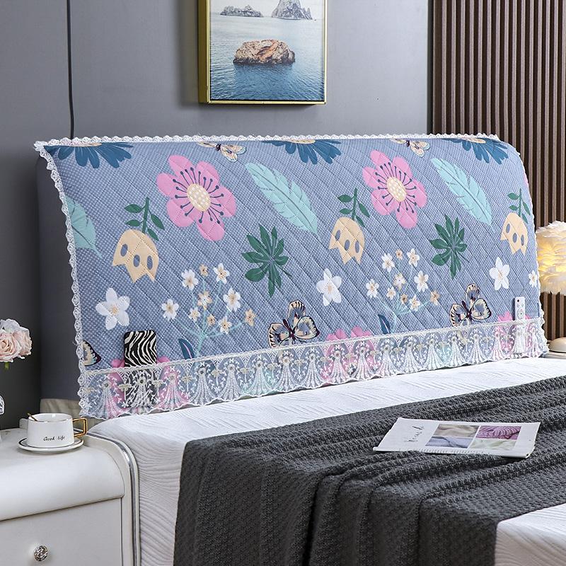 新款全包夹棉弹力加厚欧式床头罩