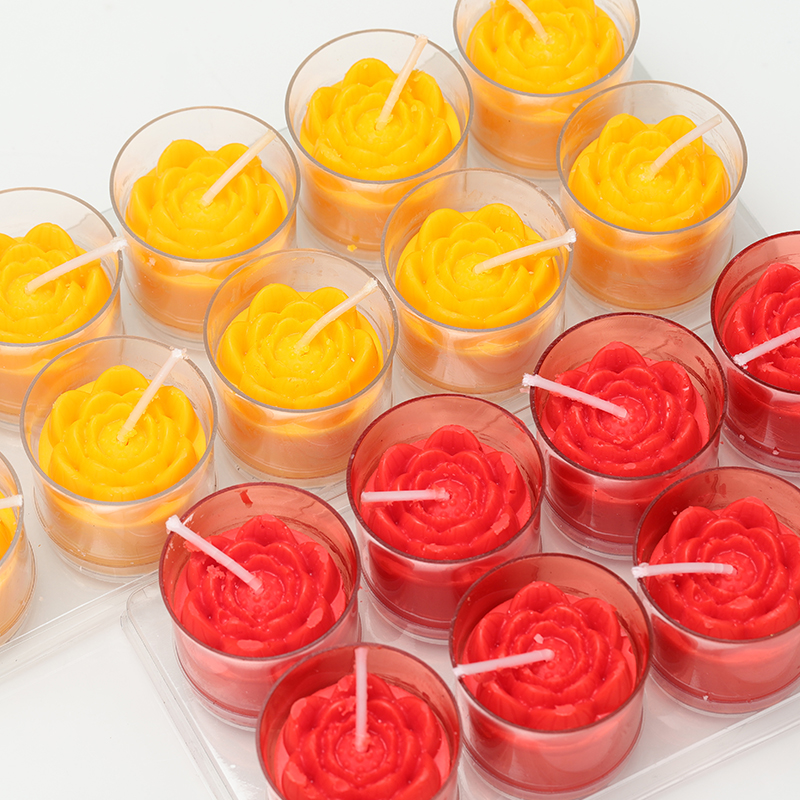 天然莲花酥油灯家用8小时10粒