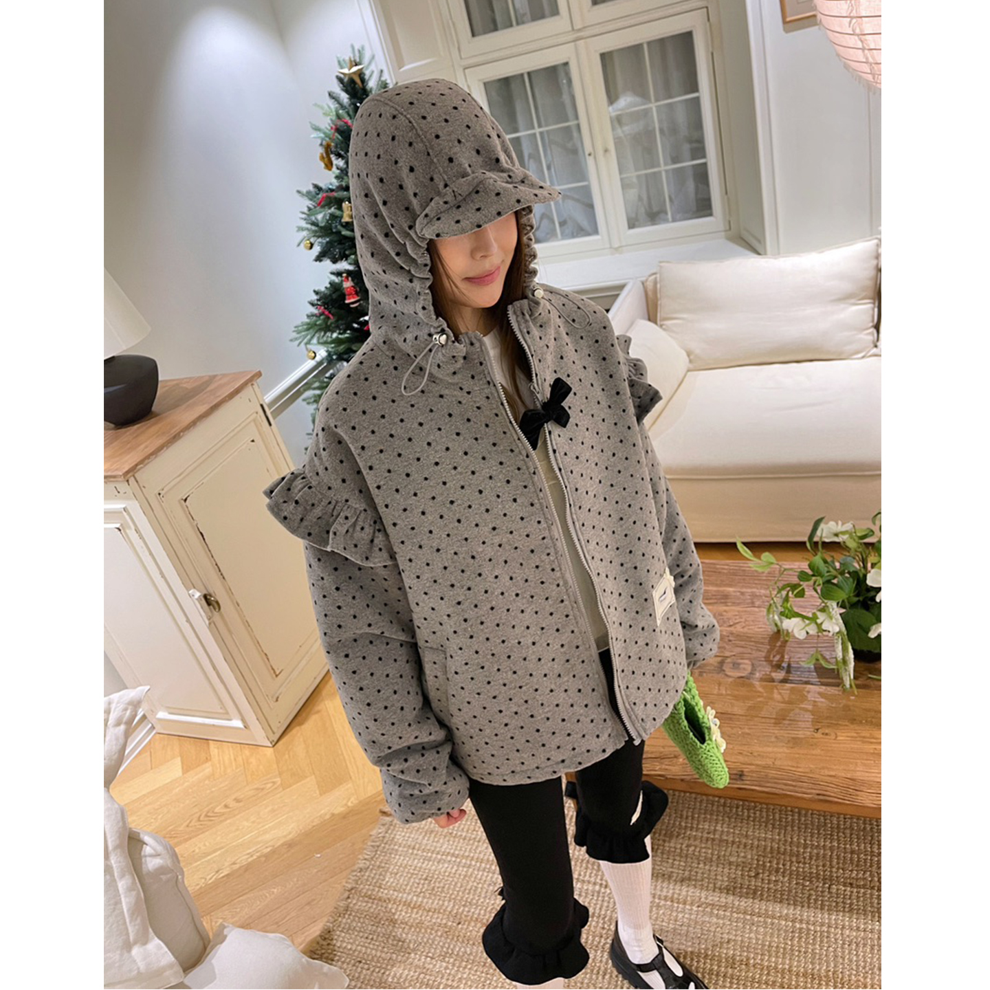 连帽时尚休闲百搭外套