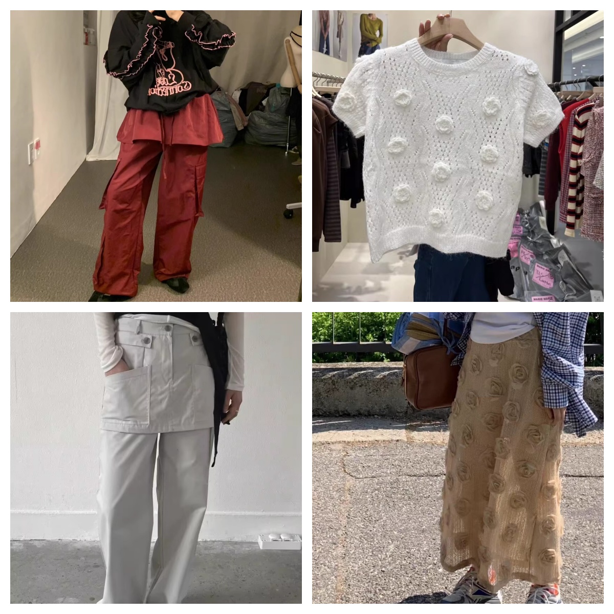 特价打折款针织衫宽松休闲裤