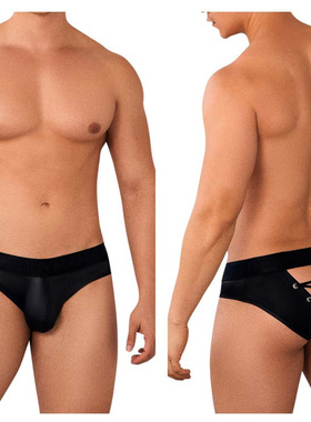 Candyman新款囊袋后空系带性感男士三角裤-99641