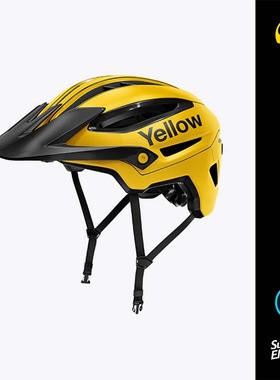 33738 运动品牌VI设计自行车安全帽样机模板PSD源文件素材图层