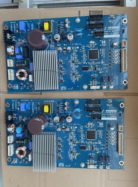 上海现代电梯门机板 STVF7 STVF5蓝色门机板 HIDC-N 20300501维修