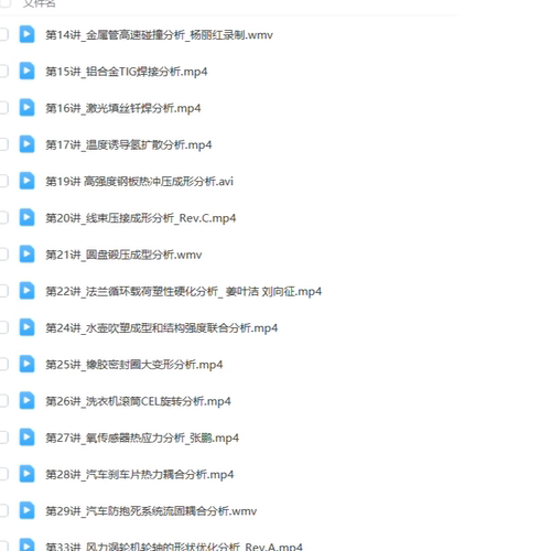 Abaqus 有限元分析软件教程 40G