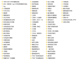 近百款仓储设备托盘货架 非标料架设计 Solidwork设计源文件