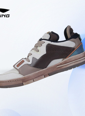 李宁X Steven Harrington联名系列惟吾PRO青铜器男子滑板鞋AECT05