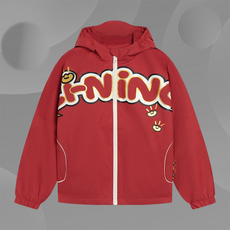 Lining/李宁正品女小童运动生活系列加绒保暖运动连帽风衣YFDT002,童装/婴儿装/亲子装,普通外套,淘宝优惠券,粉丝福利购,淘宝优惠卷