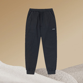 李宁正品 YYKR045 男大童收口运动休闲舒适帅气弹力薄卫裤 童装 夏款