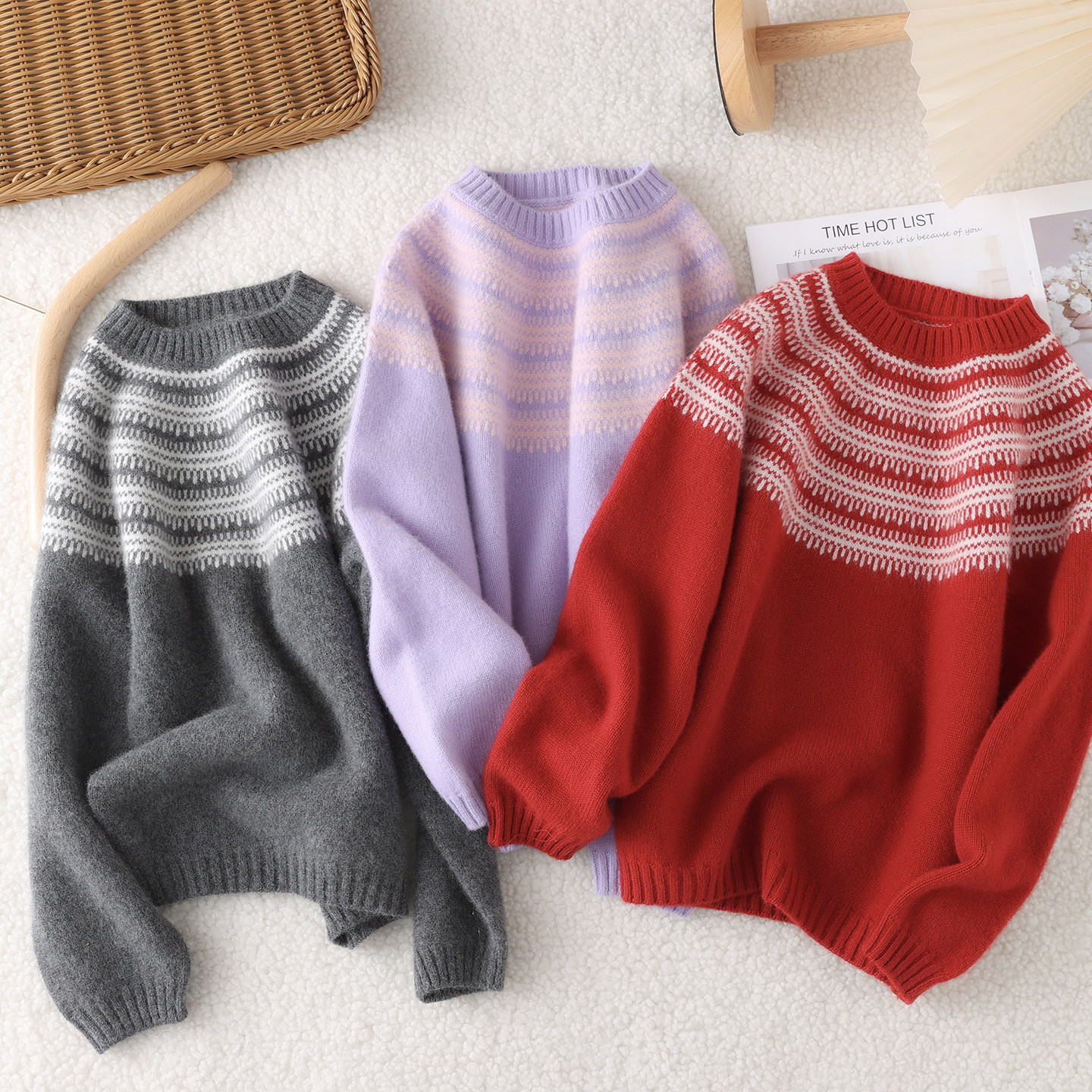 100%纯羊毛衫【一线成衣】儿童冬季加厚费尔岛男女童时尚保暖毛衣,童装/婴儿装/亲子装,毛衣/针织衫,淘宝优惠券,粉丝福利购,淘宝优惠卷