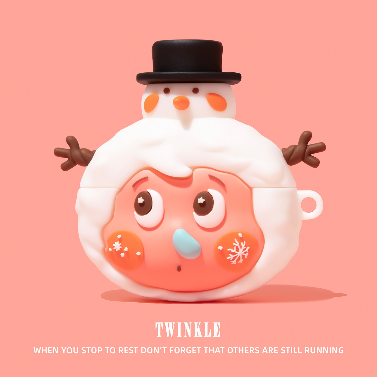 适用苹果蓝牙耳机套星星人硅胶