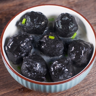 临期墨汁墨鱼丸500g火锅烧烤煲汤花枝丸冷冻火锅丸子食材正宗美味
