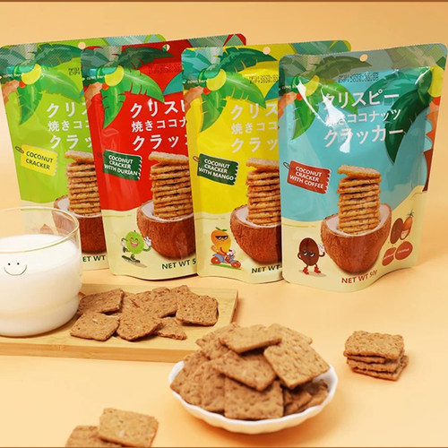 越南榴莲芒果原味薄脆饼干50g