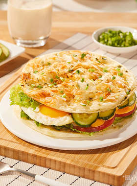 粮全其美经典葱香手抓饼1800g
