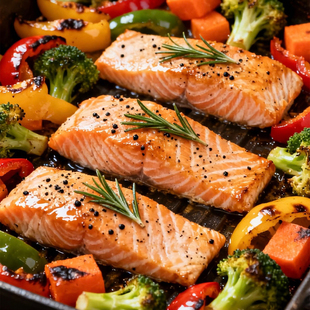 临期威定海鲜冻北极红点鲑鱼鱼片约400-500g三文鱼方便速食西餐