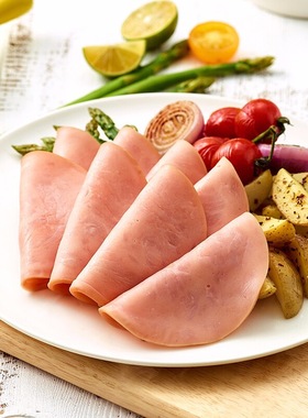 临期特价ISU蜂蜜火腿片500g后腿肉早餐西餐冷盘即食沙拉小吃美味