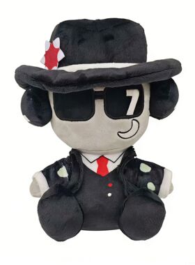 跨境新品forsaken ban plush被遗忘的游戏西装男毛绒玩具公仔娃娃