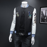 2023新款IUIUG苏格麻韩版修身潮流男士夹克D322-27851-P145，男装卫衣，电商D320(原D215)