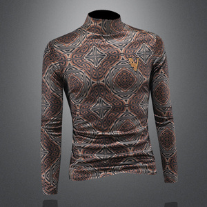 2025秋冬新款 IUIUG轻奢潮流高领卫衣打底衫镂空D320-87914-P100图片