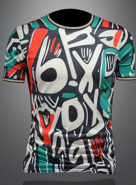 2025夏季欧货 IUIUG轻奢潮流刺绣丝光棉短袖t恤男 D320-88006-P75