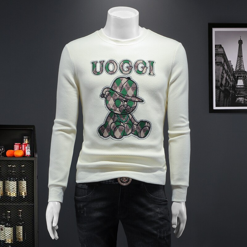 2023秋冬新款 IUIUG精品斐勒棉休闲卫衣打底衫 D322-87292-P125图片