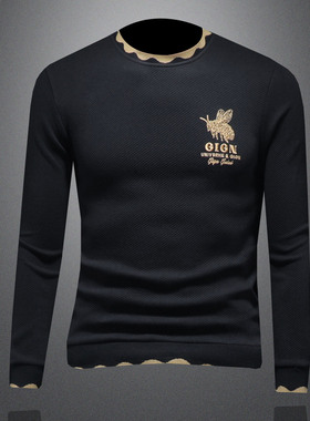 2025秋冬新款 IUIUG轻奢潮流休闲卫衣打底衫假模D320-88219-P125