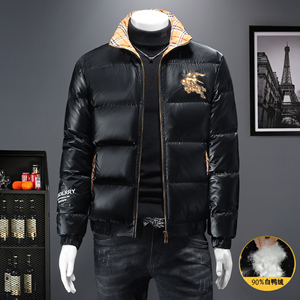 2023冬季标90白鸭绒高奢立领刺绣羽绒服D320-87022-P290图片