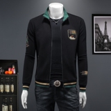 2025新款IUIUG欧货轻奢修身潮流休闲男士夹克D322-87253-P145，男装夹克，电商D320-1