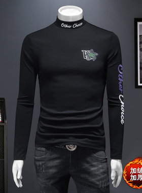 2025秋冬新款 轻奢品质半高领双面绒打底衫 D320-88346-P100