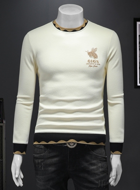 2025秋冬新款 IUIUG轻奢潮流休闲卫衣打底衫假模D320-88219-P125