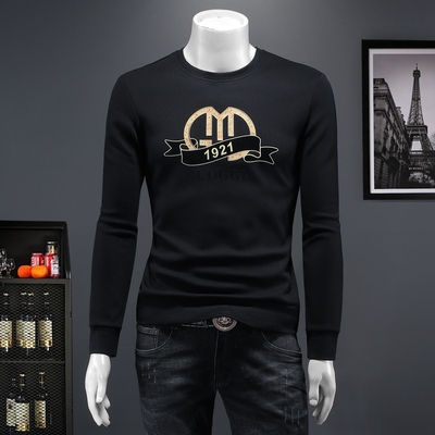 2025秋冬新款 IUIUG圆领刺绣休闲卫衣打底衫假模 D320-87326-P125