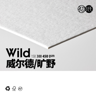 艺术纸意大利进口特种纸棉纸wild旷野威尔德肌理手帐纸高松纸定制