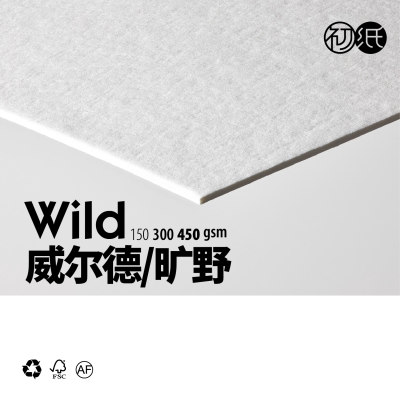 威尔德wild旷野棉纸进口纸手账