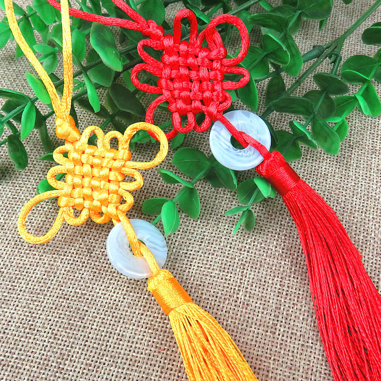 小号平安扣中国结挂件批发