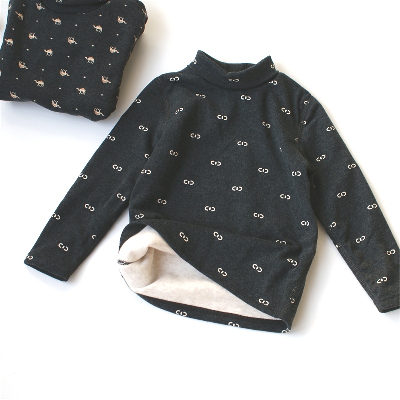 清仓果果中领保暖打底衫