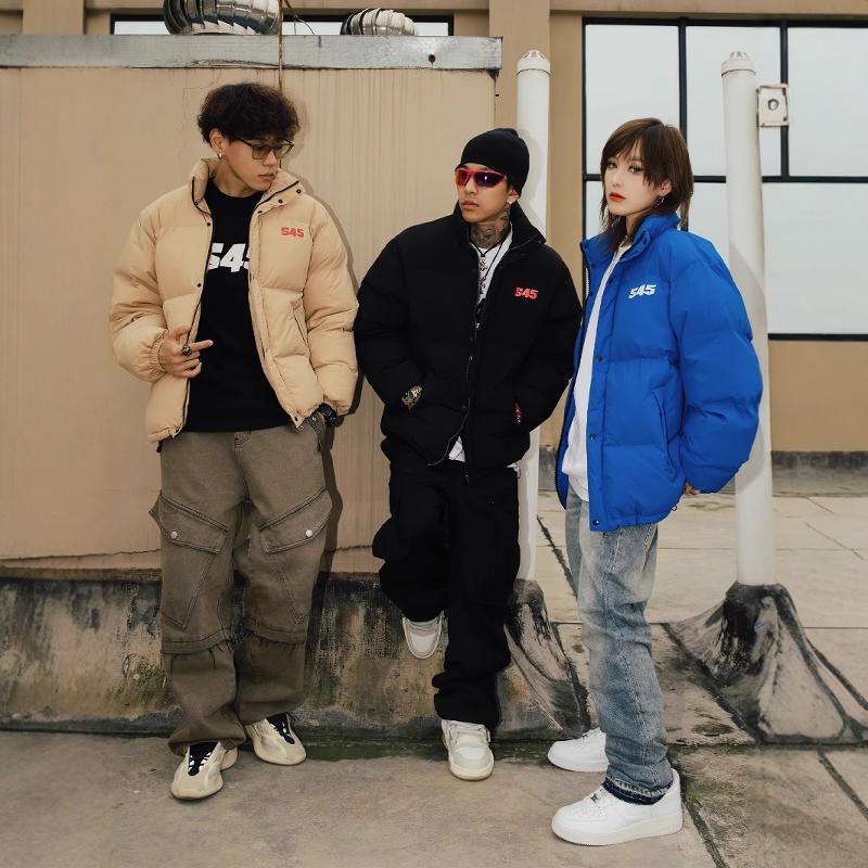 S45羽绒棉服保暖加厚情侣外套潮