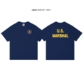 Dark Blue Marshal Yellow Short Sleeves