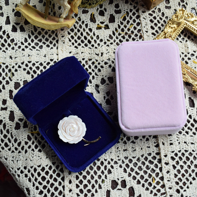 贝玛艺术馆盒子说明｜丝绒首饰盒