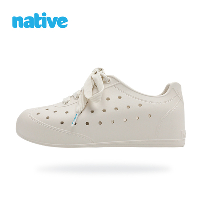 native洞洞鞋春夏季系带透气凉鞋