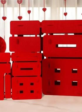 客厅摆件装饰新居布置新年场景氛围蛇立体福字元旦新年过年道具