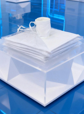 风琴过滤袋370*310*5袋G4级效率袋嘴直径95