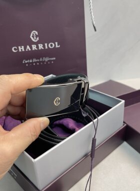 商场撤柜清仓真皮牛皮夏利豪男士自动扣腰带黑色皮带高档礼盒装男