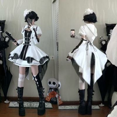 小欣原创缄默信条lolita连衣裙