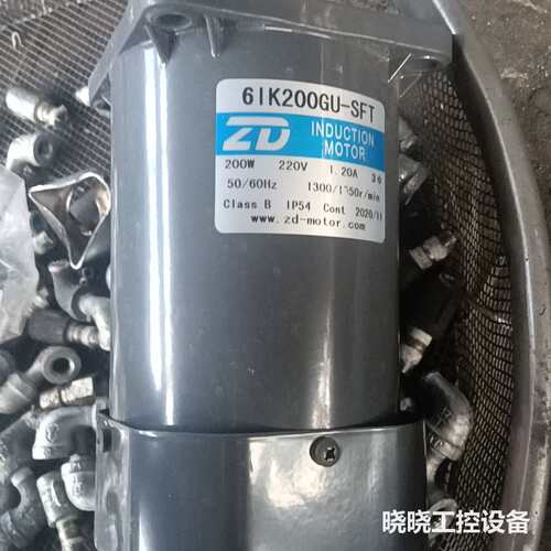 议价ZD中大6W-200W调速电机6lK200GU-SFT自动标