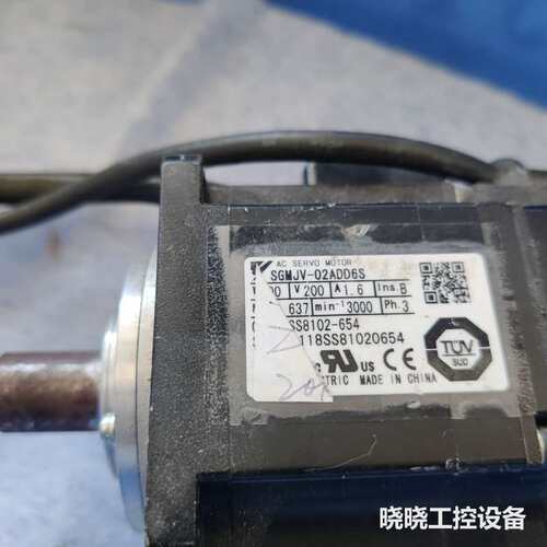 议价SGMJV-02ADD6S 安川伺服电机 1个