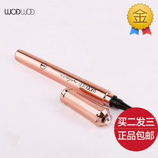 WODWOD灵眸魅黑眼线笔防水不易晕染黑色显色纤细新手初学者细头