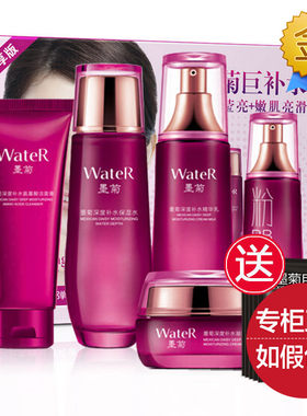 一枝春墨菊补水五件套装女亮白