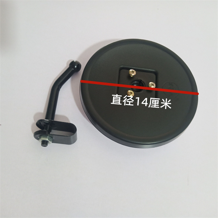 货车通用加装前下视镜小圆镜盲区镜大视野辅助后视镜江铃福田江淮