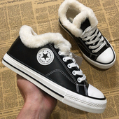 出口特价 硫化平底户外运动板鞋 外贸超纤皮加棉加厚秋冬款 棉鞋