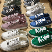 舒服 男女外贸基本百搭牛筋底布鞋 鞋 德国马超迁软面皮运动板鞋