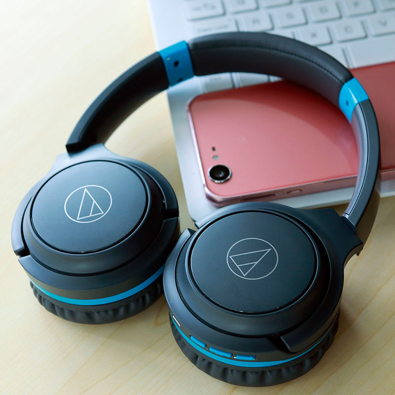 Audio Technica/ÌúÈý½Ç ATH-S200BTÍ·´÷ʽÎÞÏßÀ¶ÑÀħÒôb¶ú»ú¶úÂóÖØµÍÒôÔ˶¯Åܲ½´øÂóͨ»°·¢ÉÕÊÖ»ú³¬³¤´ý»ú
